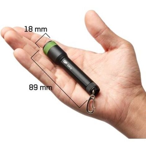 GP Batteries CK12 Lampe Portable Noir 20 Lumens (1/5)