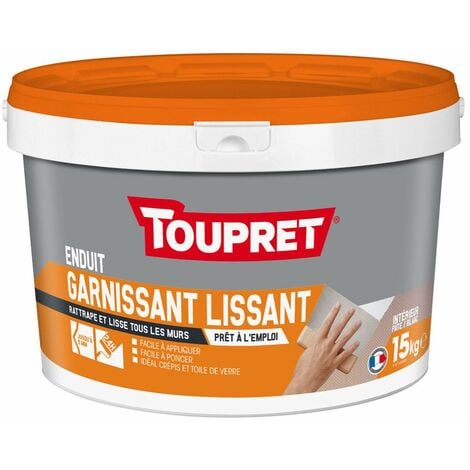 Enduit garnissant 2 en 1 15kg - TOUPRET