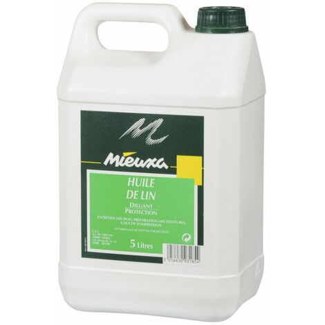 Huile De Lin          5 Litres - MIEUXA