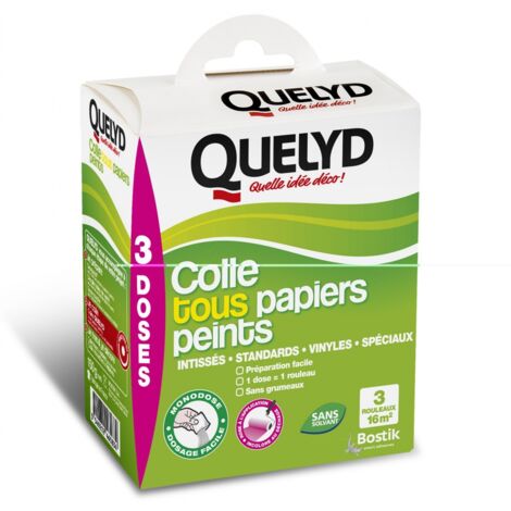 QUELYD Colle tous papiers peints QUELYD, 0.15 kg