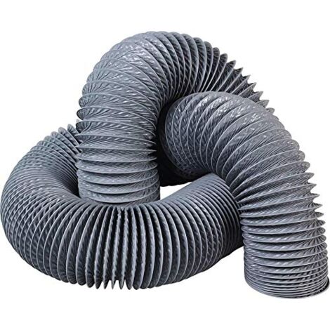 Gaine VMC souple PVC diamètre 100mm – Longueur 3m – Résistance -30°C à 70°C – Pour VMC simple flux et aération – Autogyre