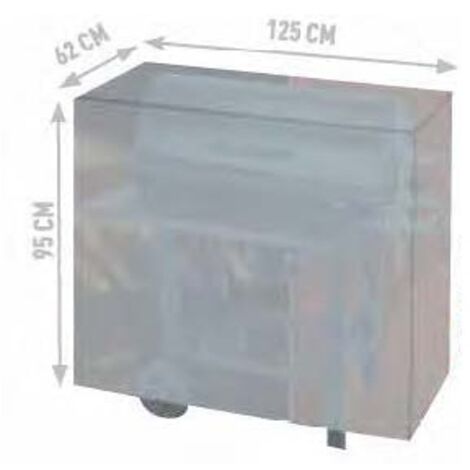HOUSSE POUR BARBECUE PE 110 GR 125 X 62 X 95 IMAGIN 1248