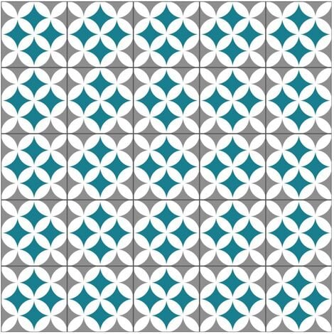 Carrelage Adhesif 3d Odense Bleu - ACCESS DECO