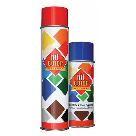 Peinture Rouge Feu Hitcolor Peinture Aérosol Rouge Vif Haute Couvrance - Hitcolor (1/2)