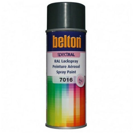 Peinture aerosol Spectral brillant400mlral7016grisanthracite - BELTON AUTO-K