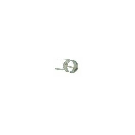 Atlantic – Buse de rejet VMC ø125mm – Buse métallique pour tuile à douille – Raccordement optimal pour systèmes de ventilation pavillonnaires