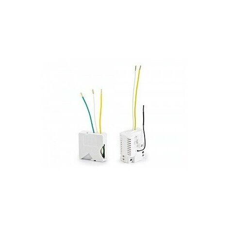 Delta Dore – Kit interrupteur va et vient sans fil radio 230V – Récepteur TYXIA 4610 pour éclairages LED et halogènes – Émetteur TYXIA 2610 avec autonomie 3 ans
