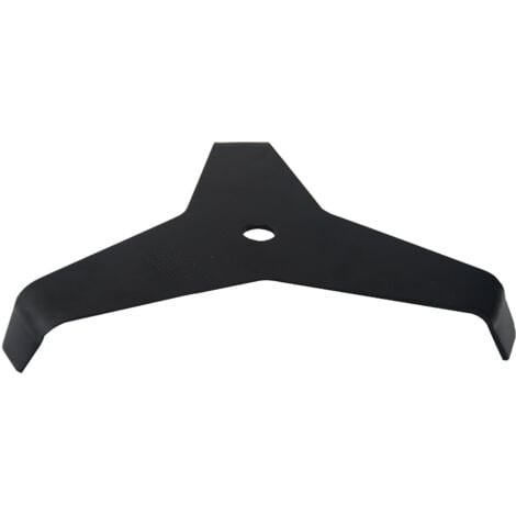 Lame 3 dents spéciale ronces adaptable pour débroussailleuse - Coupe de 300mm, alésage: 20,0mm, épaisseur: 4mm, largeur ''hors t