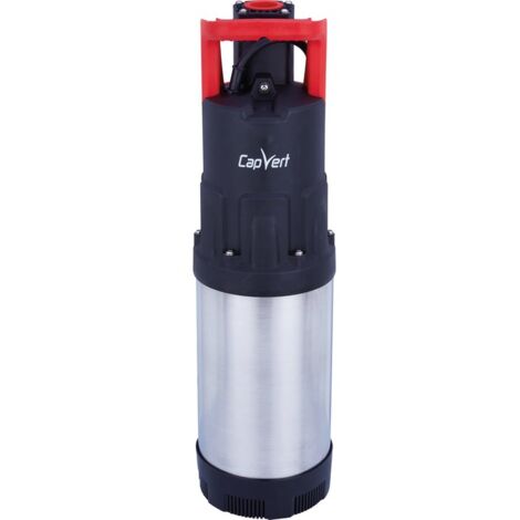 Capvert – Pompe immergée Ottimo 1000W – Débit 6m³/h – Profondeur d'immersion 12m – Longueur câble 15m – Pression max 4.5 bars - QSB-JH-1000162A