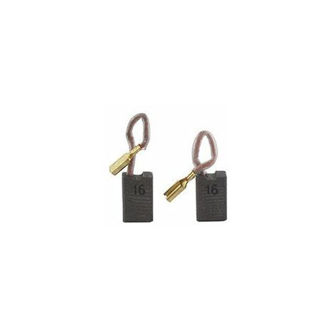 Jeu de 2 charbons adaptables pour meuleuse d'angle 1200W – Longueur 50mm – Performance optimale pour travaux de meulage - Tc814a-125