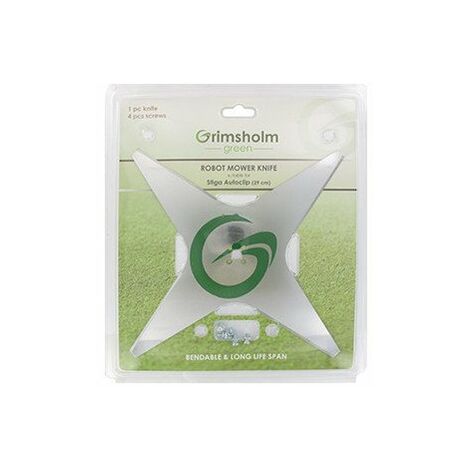 Couteau 4 Dents Pour Robot Tondeuse Ambrogio L200 – Pièce De Rechange Neuve Générique