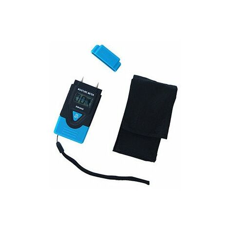 Testeur D'humidité Compatible Pour Mesurer L'humidité Du Bois Coupé Et De Matériaux Durcis. Indicateur Niveau De Charge Batterie (1/2)