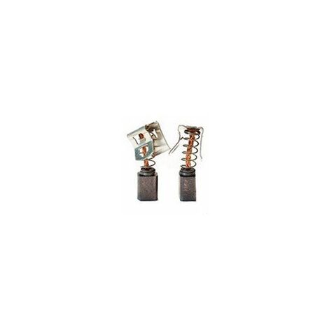 Jeu De 2 Charbons Adaptable Pour Bosch. Dimensions: 6x7,5x9mm. (1/2)
