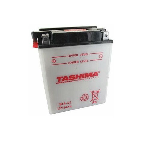 Batterie plomb renforcée 12V 14Ah – Dimensions 134x89x166mm – Pour autoportée, motos, motoneige, quads (1/3)