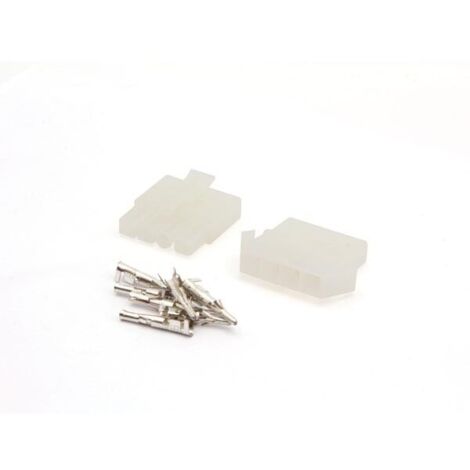 Velleman – Connecteur multifonction 6.2mm 1x4 pôles – Connexion électrique sécurisée – Résistant aux intempéries – Pour câbles 0.5 à 2.1 mm² (1/3)