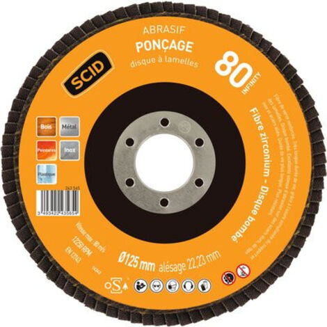 DISQUE LAMELLE ZIRC D125 G80 SCID 30450INF (1/2)