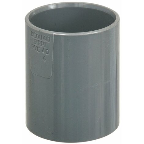 Manchon Pvc Coulissant Sans Butée Intérieure Femelle/femelle 40mm - Girpi
