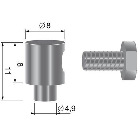 Serre-câble adaptable pour câbles jusqu'à 2,5 mm – Utilisation en espaces confinés – Maintien sécurisé et durable