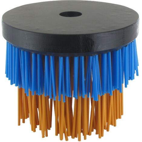 Tête Brosse Sensitiv Wikralon® Pour Débroussailleuses. Diamètre Extérieur 150 Mm, Hauteur 100 Mm, Alésage 25,4 Mm. Ne S'utilise (1/2)