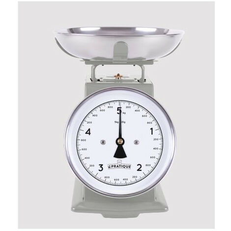 Balance de cuisine mécanique 5 Kg - LE PRATIQUE