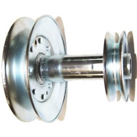 Poulie Double Sortie Moteur Adaptable Pour Ayp Roper, Husqvarna Modèle Yth150. Remplace Origine: 140186, 532 14 01-86, 532 17 54