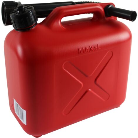 Jerrican 5l Bec Verseur Sécurité Carburant Homologué Un - Générique (1/2)