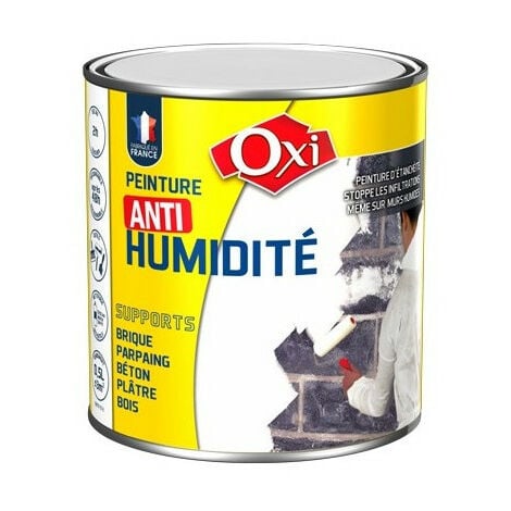 Peinture Anti-humidité 0.5 litre blanc - OXI
