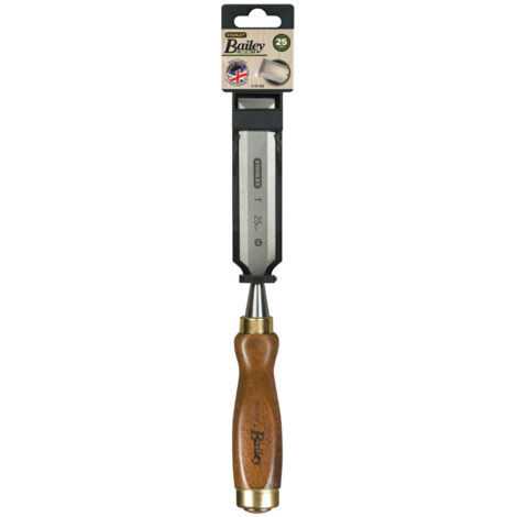 Ciseau à bois de sculpteur manche bois - 14 mm - STANLEY