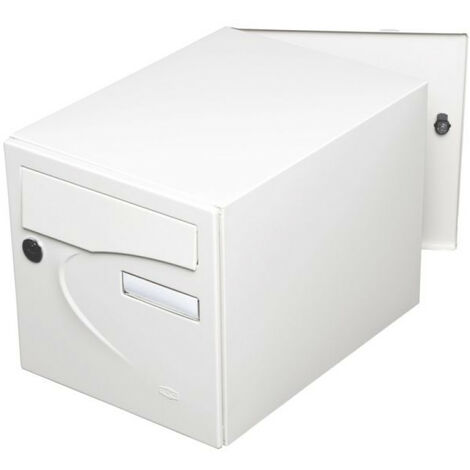 Boîte Aux Lettres Préférence, 2 Portes Blanc 9016 - Renz