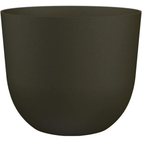 Pot Havana Natural Diam. 40 Cm - Vert Mousse (1/3)