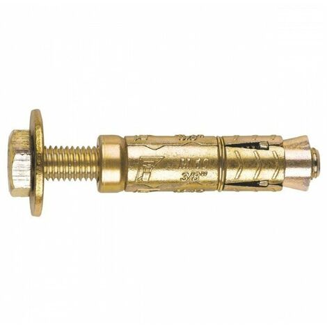 Cheville Zamak M6x50 D12+vis Par 4
