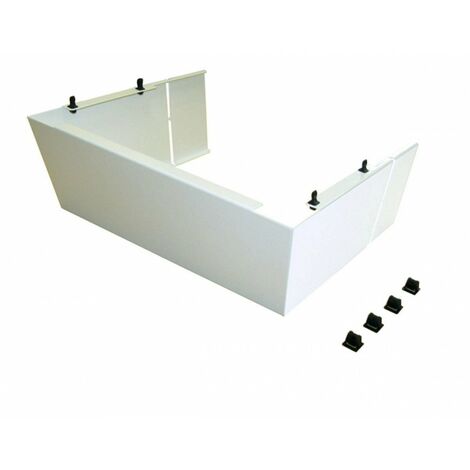 Cache tubulure HG94 finition esthétique – Dissimule les tuyaux – Installation rapide – Composite résistant pour De Dietrich