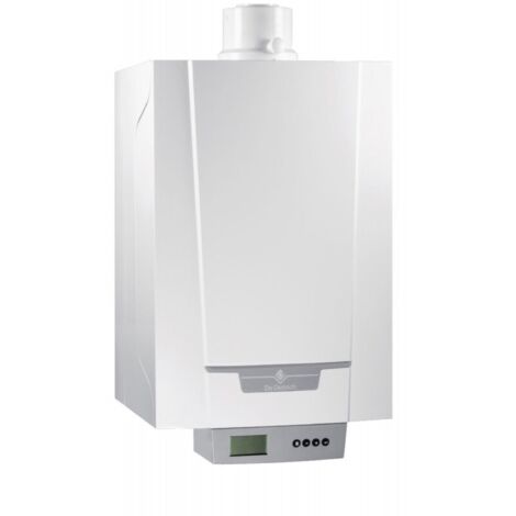 De Dietrich – Chaudière murale gaz à condensation 24 kW – Évacuation ventouse – Installation verticale – Pour gaz naturel et propane – Compacte et silencieuse