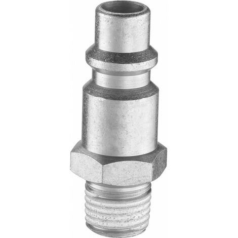 Embout De Coupleur Pneumatique Raccordement Mâle Bspt Profil Iso B Série Irp Prevost