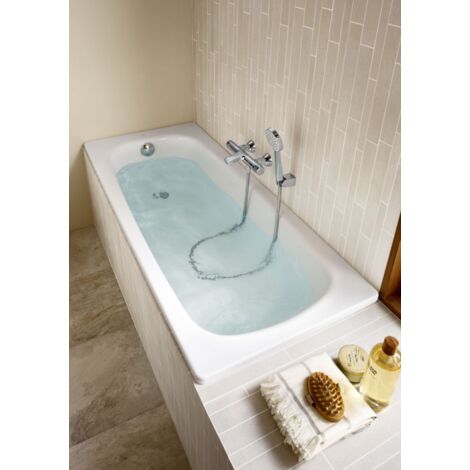 baignoire acier 170x70 2 trous