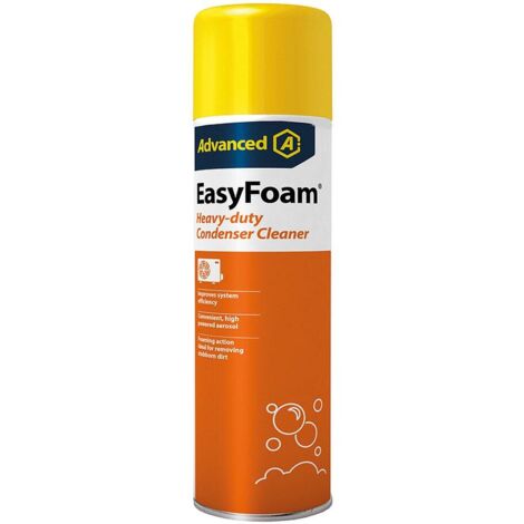 Aspen Pumps – Nettoyant pour condenseurs moussant EASYFOAM – Aérosol 600 ml – Élimine les dépôts tenaces – Prêt à l'emploi pour nettoyage industriel