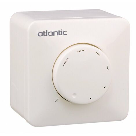 Atlantic – Variateur de vitesse pour ventilateurs à moteur EC – Indice de protection IP54 – Réglage facile de la vitesse – VMC simple flux