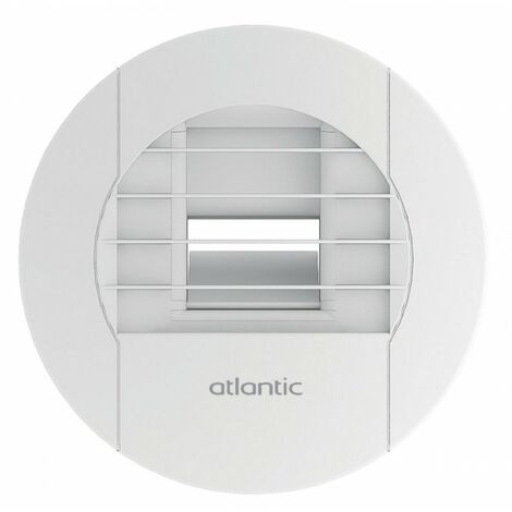 Bouche d'extraction pour systèmes de ventilation hygroréglable BHC - A piles-526376 - Atlantic (1/2)