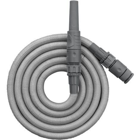Tuyau d'arrosage extensible 2,5 à 7,5 m – Diamètre intérieur 13 mm – Pression maximale 10 bars – Résistance à la déchirure 500 N - 2m50-7m50 (1/3)