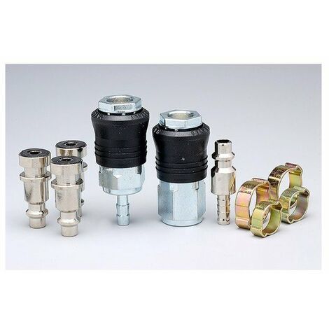 Kit De Connexion Rapide Universel 10 Pcs 1-4''f D 6 - Prodif (1/2)