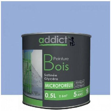 Peinture Bois 0.5 litre lavande - ADDICT