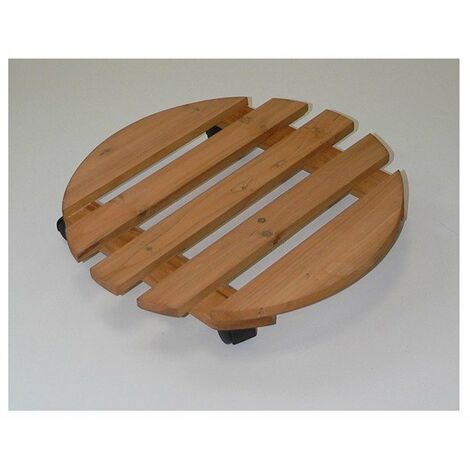 Roule pot rond 35cm – Support pour plantes d'intérieur et d'extérieur – Facilité de déplacement – Convient aux pots standards – Celloplast