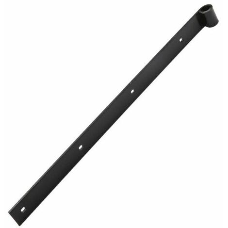 Penture droite 1200mm pour portes lourdes – Acier 40x5mm pré-percée – Installation facile – Durabilité extérieure – Lowepro