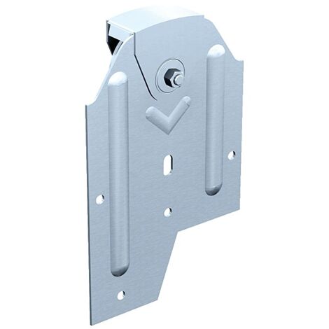 Mantion – Monture galet en fonte pour portails lourds – Charge maximale 250 kg – Conçue pour rail 50 x 10 mm – Fabrication durable (1/2)