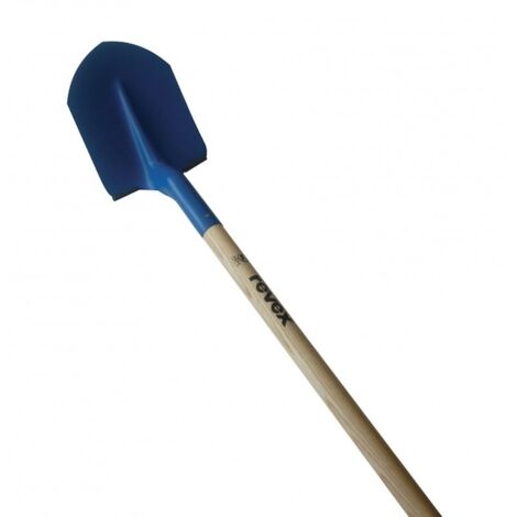 Banides Et Debeaurain – Pelle de tranchée en acier au bore micro-allié – Largeur 210 mm – Manche en frêne verni PEFC – Pour chantiers humides (1/2)