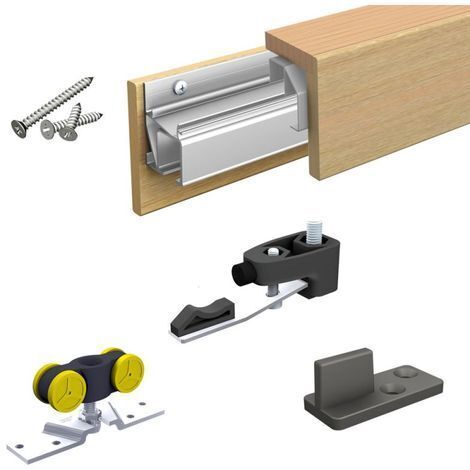 Ensemble Saf80 Bandeau Mdf - Pour Porte De 830 Mmensemble (1/5)