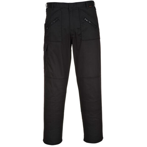 Pantalon Action Couleur : Noir  Short Taille 40 - Portwest