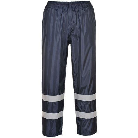 Pantalon De Pluie Iona Classic - Taille Xl - Marine - Portwest (1/3)