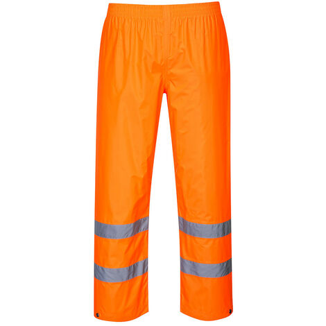 Pantalon De Pluie Hi-vis Couleur : Orange Taille Xl - Portwest (1/2)
