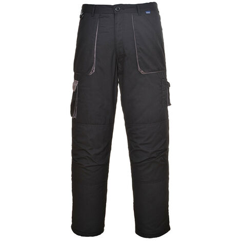 Pantalon Portwest Texo Contrast Couleur : Noir Taille S - Portwest (1/2)